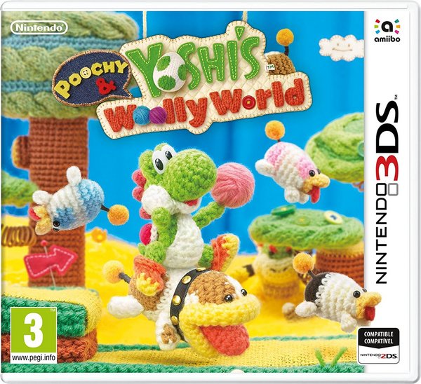N3DS POOCHY AND YOSHIS WOOLLY WORLD